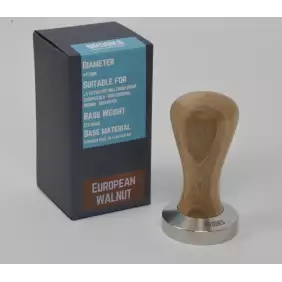 Pavoni pre-millenium tamper 49.5mm Europees walnoot