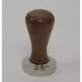 Pavoni millenium tamper 51.5mm amerikaans walnoot