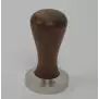 Pavoni millenium tamper 51.5mm amerikaans walnoot