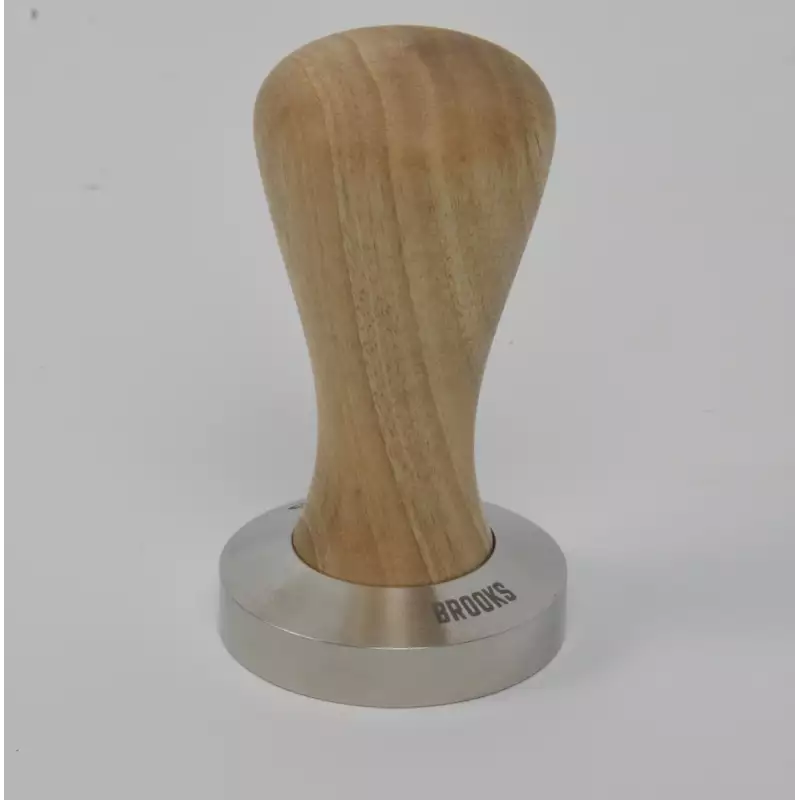 Pavoni millenium Tamper 51,5 mm Europees walnoot