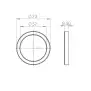 Faema E61 Portafilter pakking plat 8.5mm