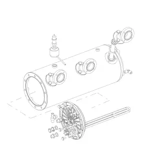 La Pavoni Diamante Leva ketel onderdelen